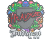 Sticker | Heavygod (Embroidered) | Budapest 2025 image
