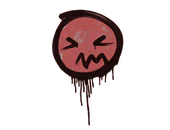 Sealed Graffiti | Grimace (Blood Red) image