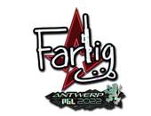 Sticker | Farlig (Glitter) | Antwerp 2022 image