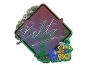 Sticker | boltz (Glitter) | Rio 2022 image