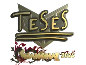 Sticker | TeSeS (Gold) | Shanghai 2024 image