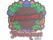 Sticker | xertioN (Embroidered) | Budapest 2025 image