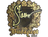 Sticker | Staehr (Gold) | Budapest 2025 image