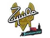 Sticker | ZywOo | Stockholm 2021 image
