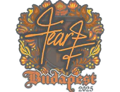 Sticker | fEAR | Budapest 2025 image