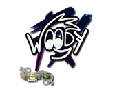 Sticker | WOOD7 (Glitter) | Paris 2023 image