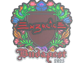 Sticker | Ex3rcice (Embroidered) | Budapest 2025 image