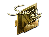 Sticker | ScreaM (Gold) | Boston 2018 image