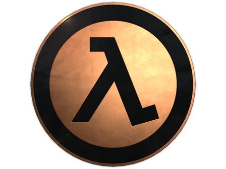 Copper Lambda Pin image