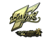 Sticker | dav1d (Gold) | Antwerp 2022 image