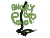 Sealed Graffiti | Recoil P90 (Battle Green) image