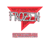 Sticker | frozen (Glitter) | Copenhagen 2024 image