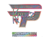 Sticker | kauez (Holo) | Copenhagen 2024 image