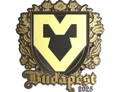 Sticker | MOUZ (Gold) | Budapest 2025 image