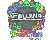 Sticker | FalleN (Holo) | Budapest 2025 image