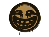 Sealed Graffiti | Smarmy (Desert Amber) image