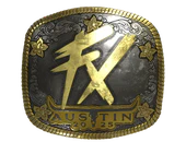 Sticker | Fluxo (Gold) | Austin 2025 image