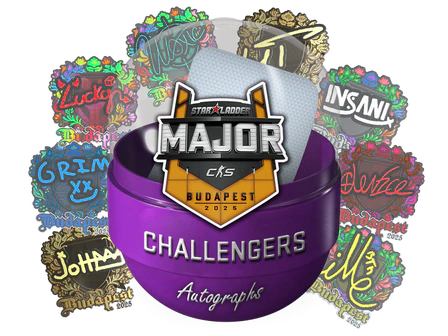 Budapest 2025 Challengers Autograph Capsule image