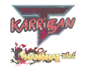 Sticker | karrigan (Holo) | Shanghai 2024 image
