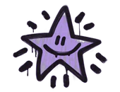 Sealed Graffiti | Shining Star (Violent Violet) image