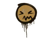 Sealed Graffiti | Grimace (Desert Amber) image