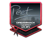 Sticker | peet (Foil) | Cluj-Napoca 2015 image