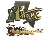 Sticker | L1haNg (Gold) | Shanghai 2024 image