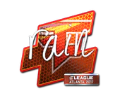 Sticker | rain (Foil) | Atlanta 2017 image