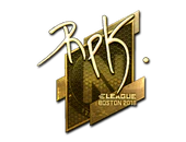 Sticker | RpK (Gold) | Boston 2018 image