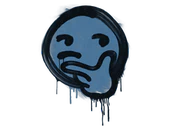 Sealed Graffiti | Thoughtfull (Monarch Blue) image