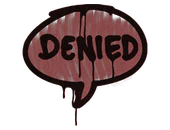 Sealed Graffiti | Denied (Brick Red) image