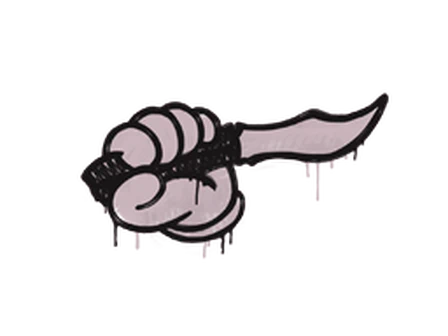 Sealed Graffiti | Backstab (War Pig Pink) image