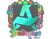 Sticker | Aurora (Holo) | Budapest 2025 image
