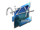 Sticker | aizy (Foil) | Boston 2018 image