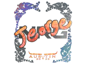 Sticker | jeorge (Holo) | Austin 2025 image