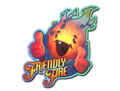 Sticker | Friendly Fire (Holo) image
