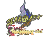 Sticker | zeRRoFIX (Holo) | Shanghai 2024 image