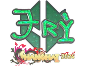 Sticker | TRY (Glitter) | Shanghai 2024 image
