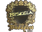 Sticker | Aleksib (Gold) | Budapest 2025 image