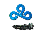 Sticker | Cloud9 (Glitter) | Antwerp 2022 image
