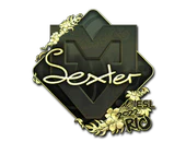 Sticker | dexter (Gold) | Rio 2022 image