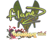 Sticker | FlameZ (Holo) | Shanghai 2024 image