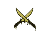 Sealed Graffiti | X-Knives (Tracer Yellow) image