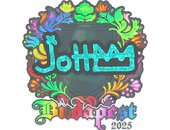 Sticker | jottAAA (Holo) | Budapest 2025 image