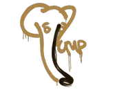 Sealed Graffiti | Recoil UMP-45 (Desert Amber) image