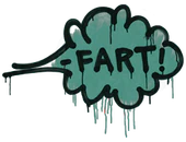 Sealed Graffiti | Fart (Frog Green) image