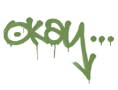 Sealed Graffiti | Okay (Battle Green) image