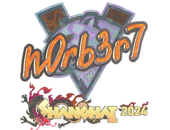 Sticker | n0rb3r7 (Holo) | Shanghai 2024 image