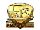 Sticker | felps (Gold) | Krakow 2017 image
