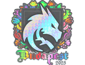 Sticker | Team Spirit (Holo) | Budapest 2025 image